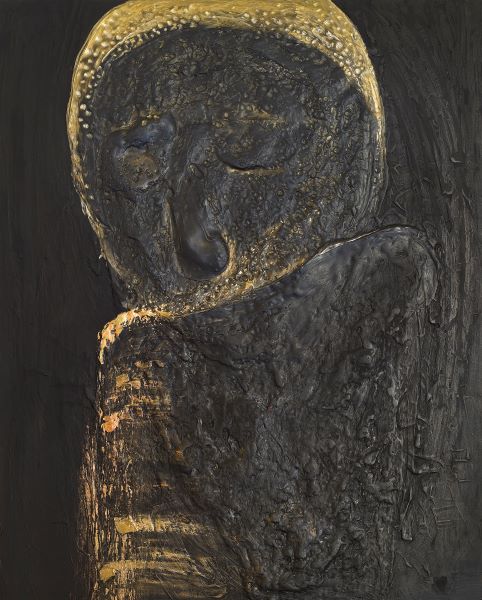 The Wise Man, 2013, Mixed media...anvas, 162x130cm